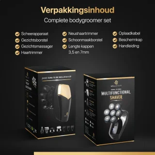 Wellshave 5 in 1 Mannen Scheerapparaat Deluxe