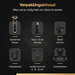 Wellshave Elite 4 in 1 Scheerapparaat voor Mannen