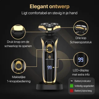 Wellshave Elite 4 in 1 Scheerapparaat voor Mannen