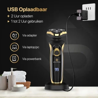 Wellshave Elite 4 in 1 Scheerapparaat voor Mannen