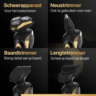 Wellshave Elite 4 in 1 Scheerapparaat voor Mannen