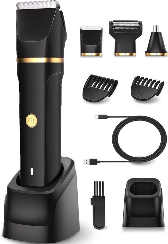 White-label Bodygroomer Scheerapparaat Baardtrimmer Heren Zwart review