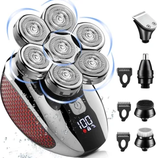 White-Label® Skull Shaver Scheerapparaat Zwart