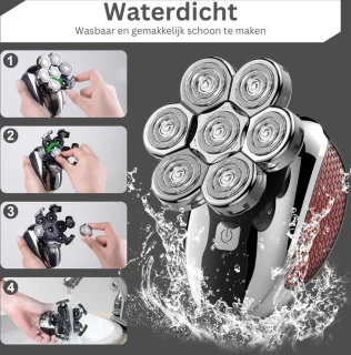 White-Label® Skull Shaver Scheerapparaat Zwart