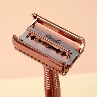 Wat vinden we goed aan de Wilkinson Sword Intuition Safety Razor Rose Gold