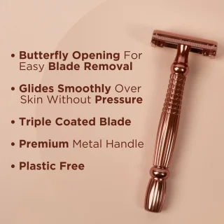 Wilkinson Sword Intuition Safety Razor Rose Gold