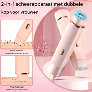 Ynkkvre Ladyshave Scheerapparaat voor Dames - Roze