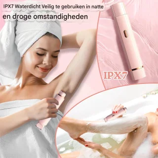 Ynkkvre Ladyshave Scheerapparaat voor Dames - Roze