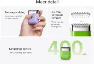 Yoose M3 bikinilijntrimmer voor dames
