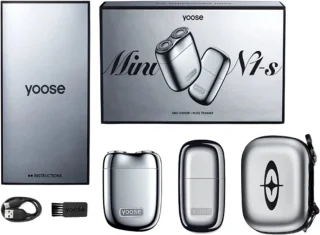 Yoose Mini2 heren scheerapparaat en neushaartrimmer set