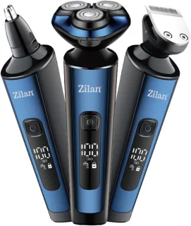 Zilan 4-in-1 roterend scheerapparaat en trimmer Aion
