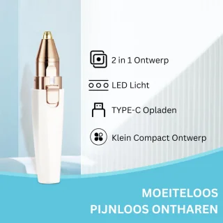 ZRSS Epileerapparaat Dames Bikinitrimmer Nat en Droog