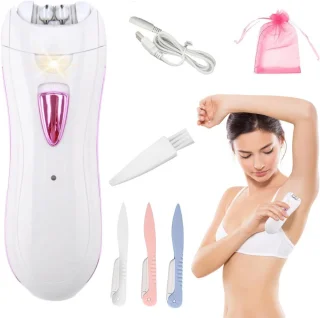 ZRSS Epileerapparaat Dames Bikinitrimmer Nat en Droog