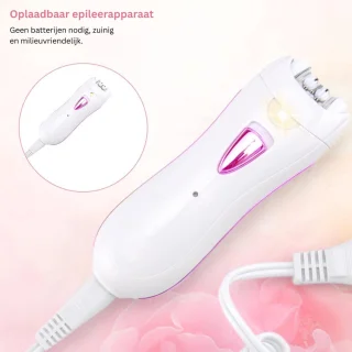 ZRSS Epileerapparaat Dames Bikinitrimmer Nat en Droog
