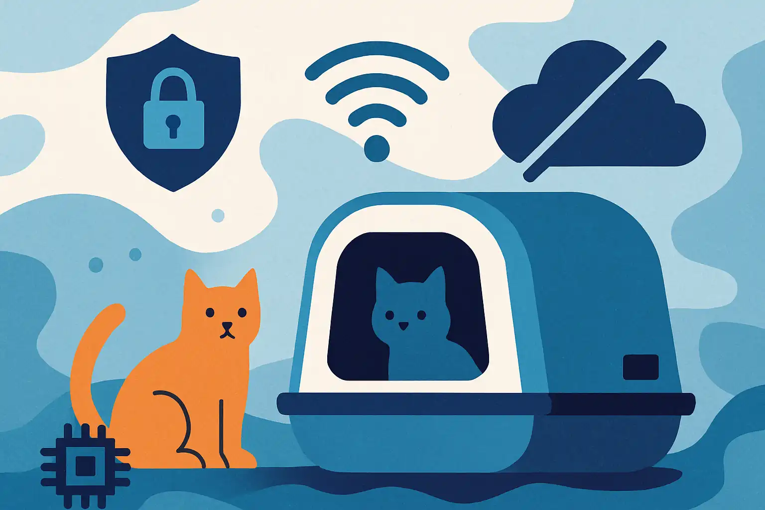 Bouw een privacy-proof slimme kattenbak: je eigen setup zonder cloud