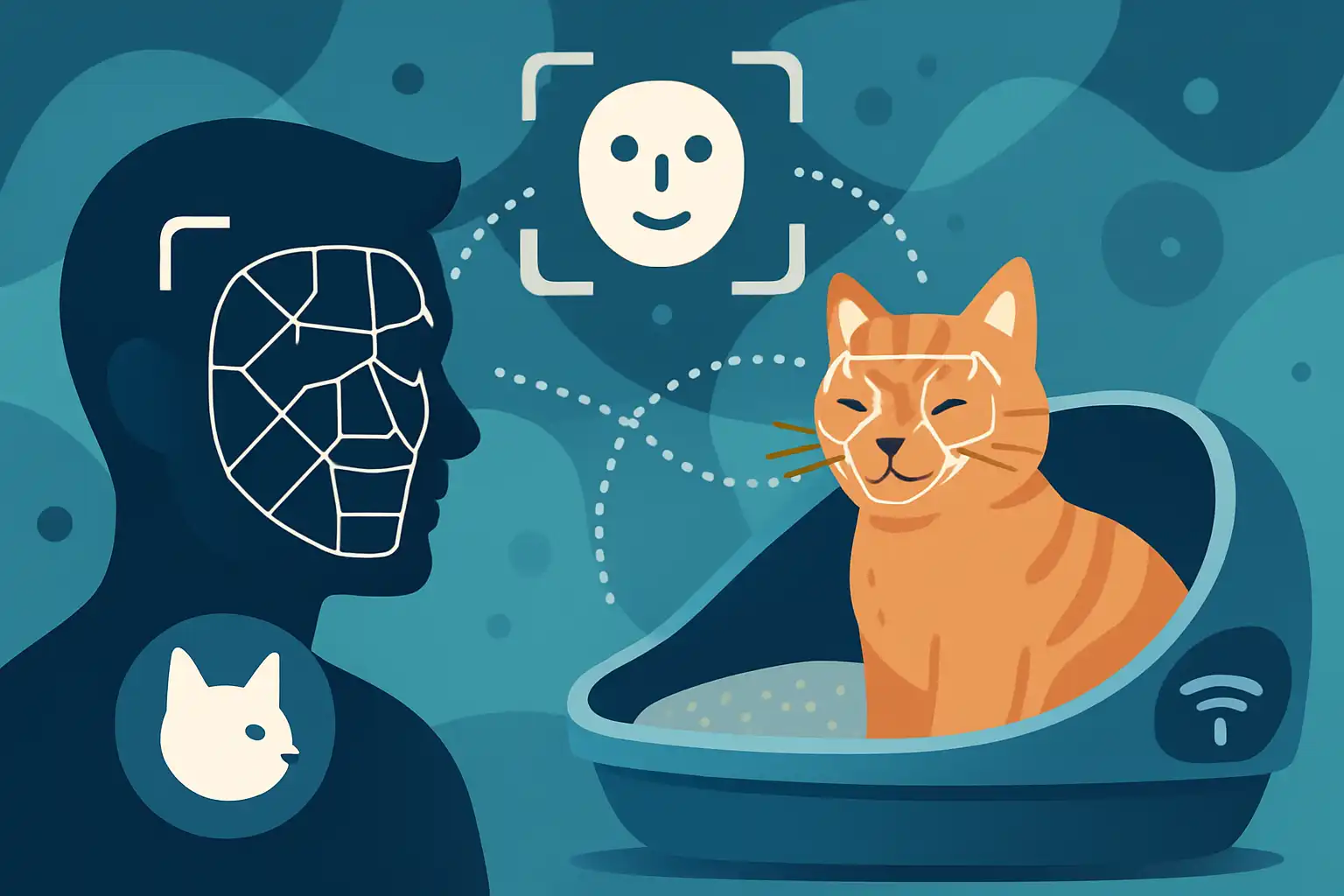 Gezichtsherkenning in slimme kattenbakken: de volgende stap in gepersonaliseerde kattenzorg