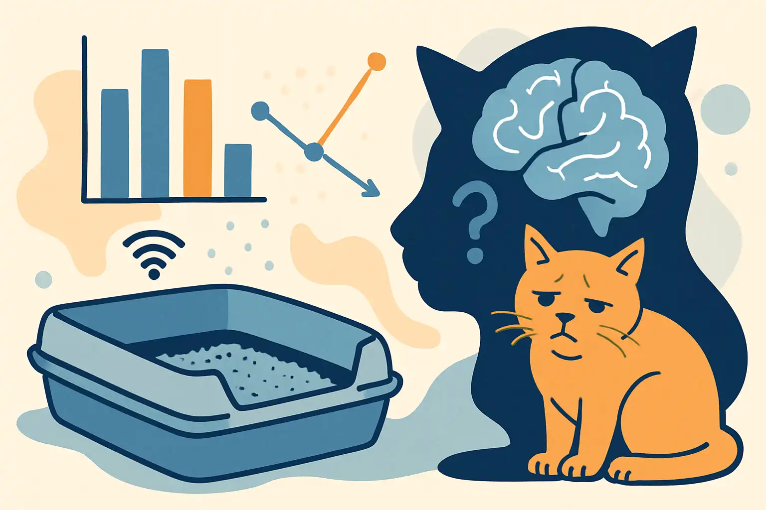 Hoe slimme kattenbakdata vroege tekenen van cognitieve achteruitgang bij oudere katten kan onthullen