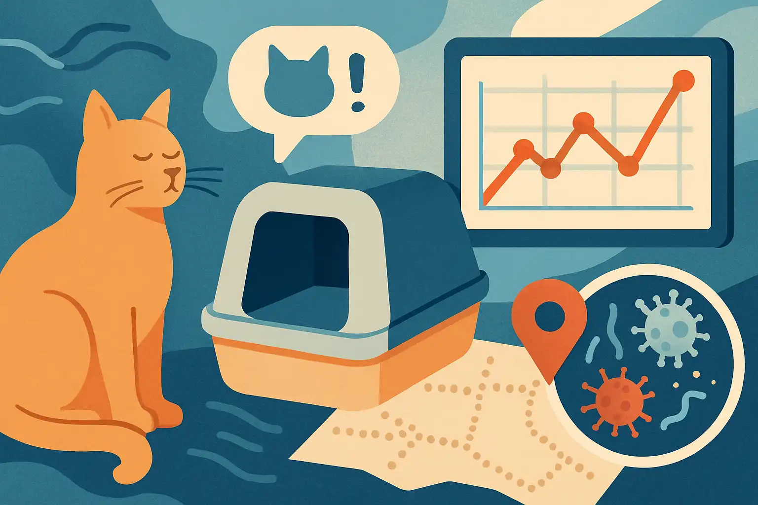 Kun slimme kattenbakken ziekte-uitbraken bij katten signaleren? zo kan crowdsourced data helpen