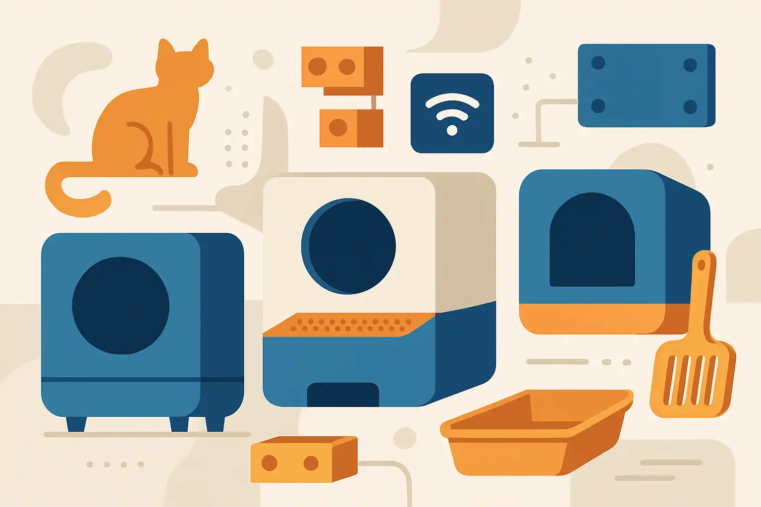 Modulaire slimme kattenbakken: bouw je eigen systeem dat meegroeit met je kat