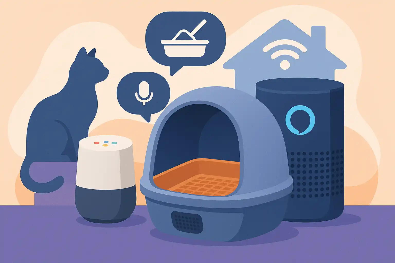Smart home upgrade: koppel je slimme kattenbak aan Alexa of Google Home