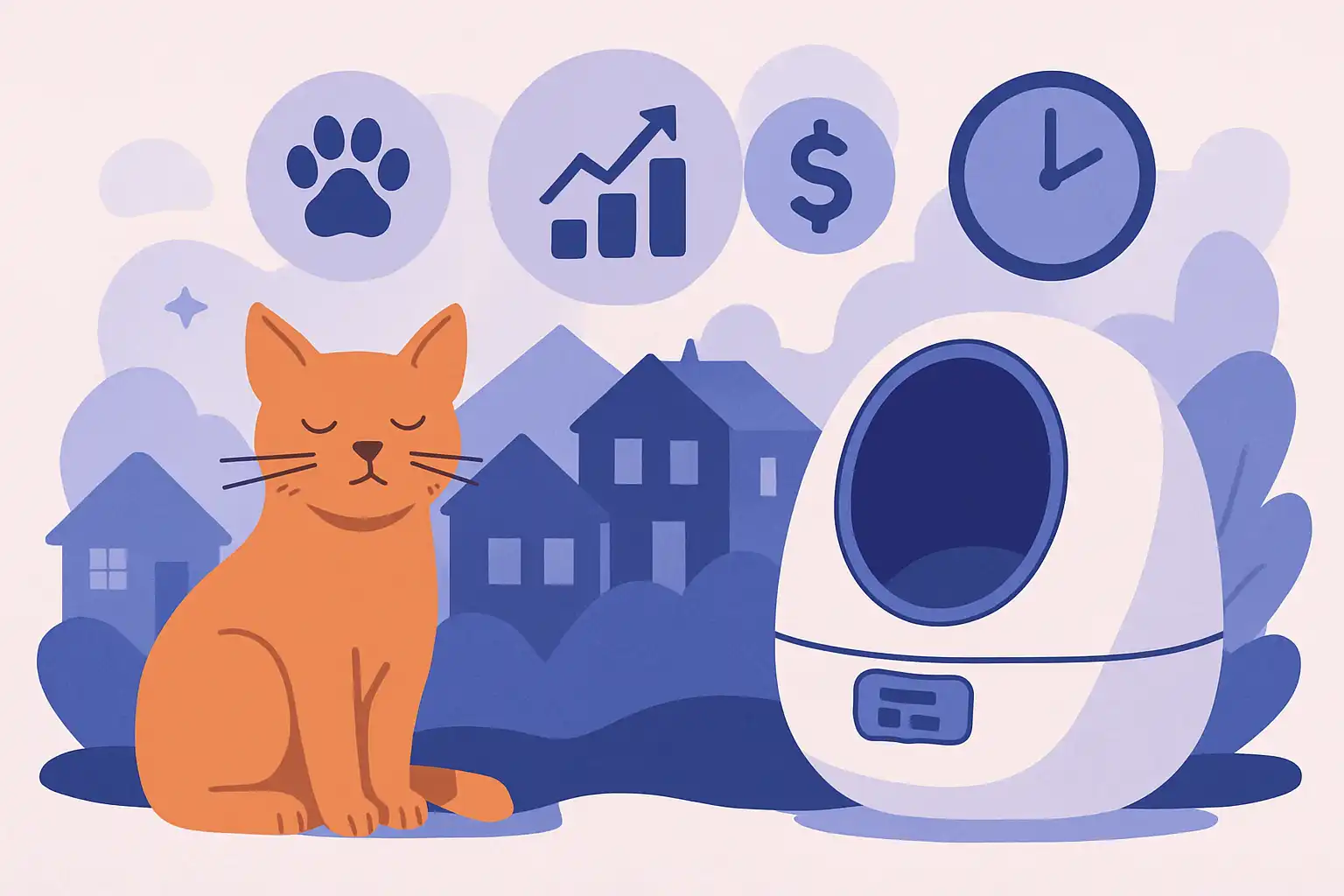 Start een kattenoppasdienst met slimme kattenbakken: zo schaal je je bijverdienste zonder stress