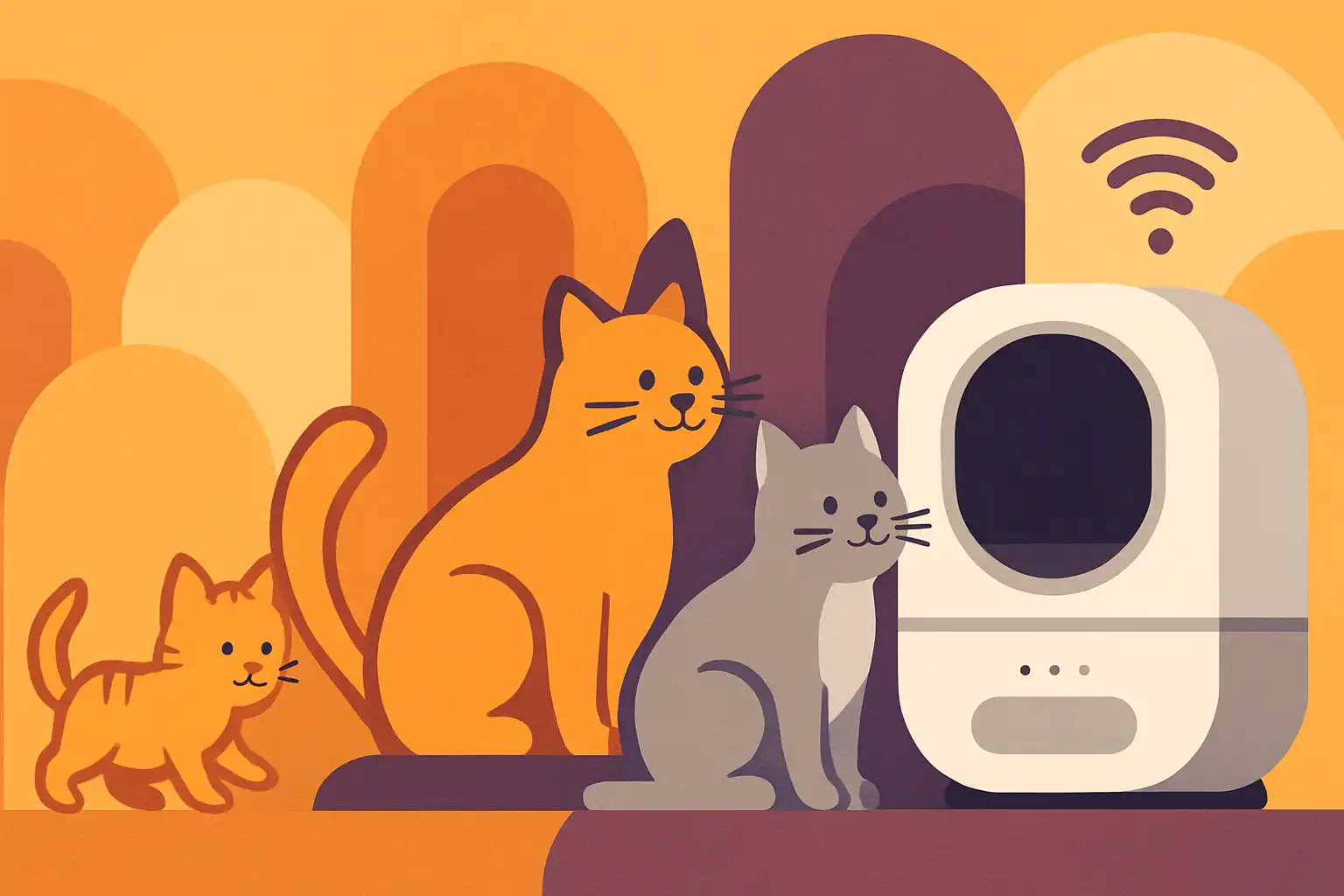 Van kitten tot senior: zo kies je de perfecte slimme kattenbak voor elke levensfase
