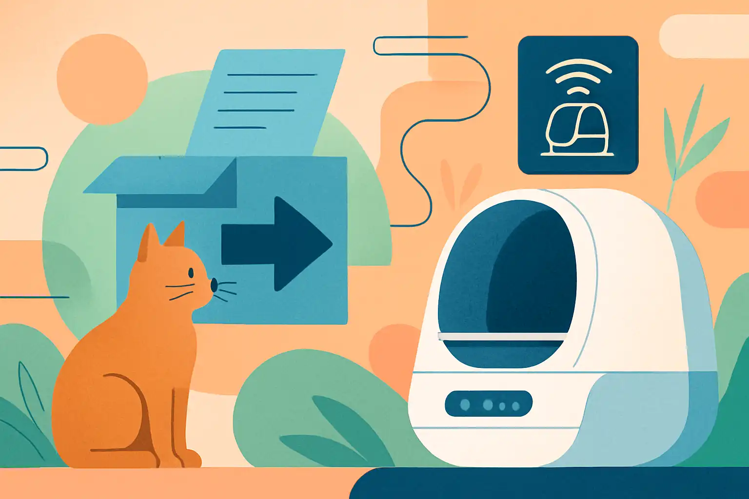 Verhuistips voor katten en tech: zo verplaats je een slimme kattenbak zonder stress
