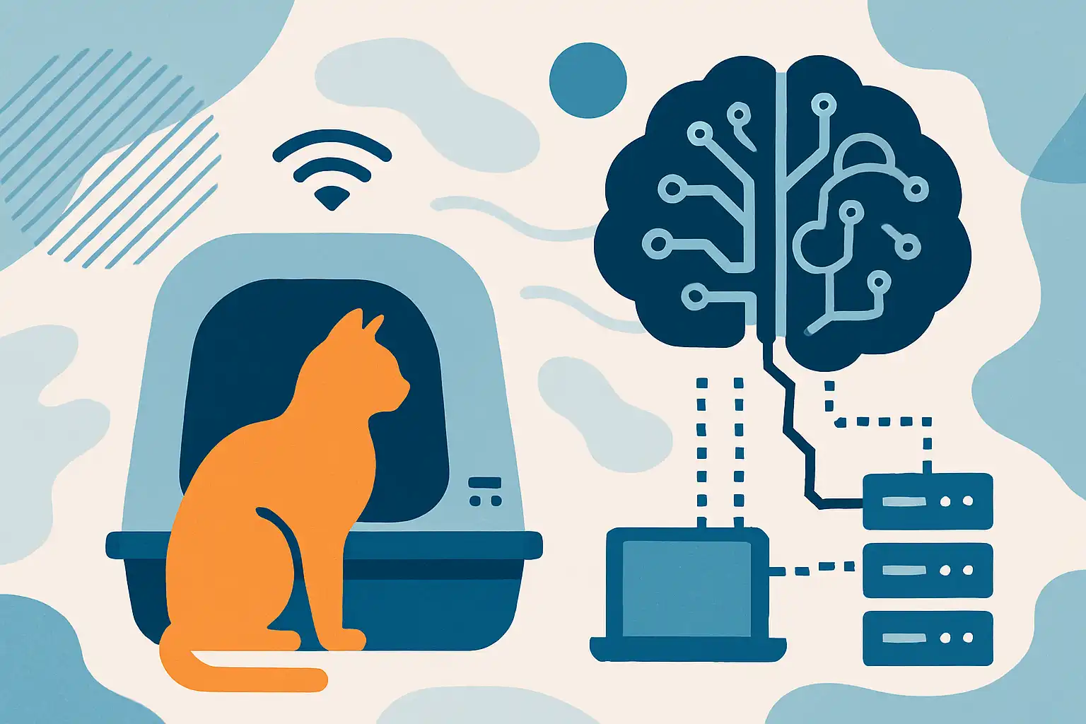 Waarom lokale kunstmatige intelligentie (edge computing) de toekomst is voor slimme kattenbakken