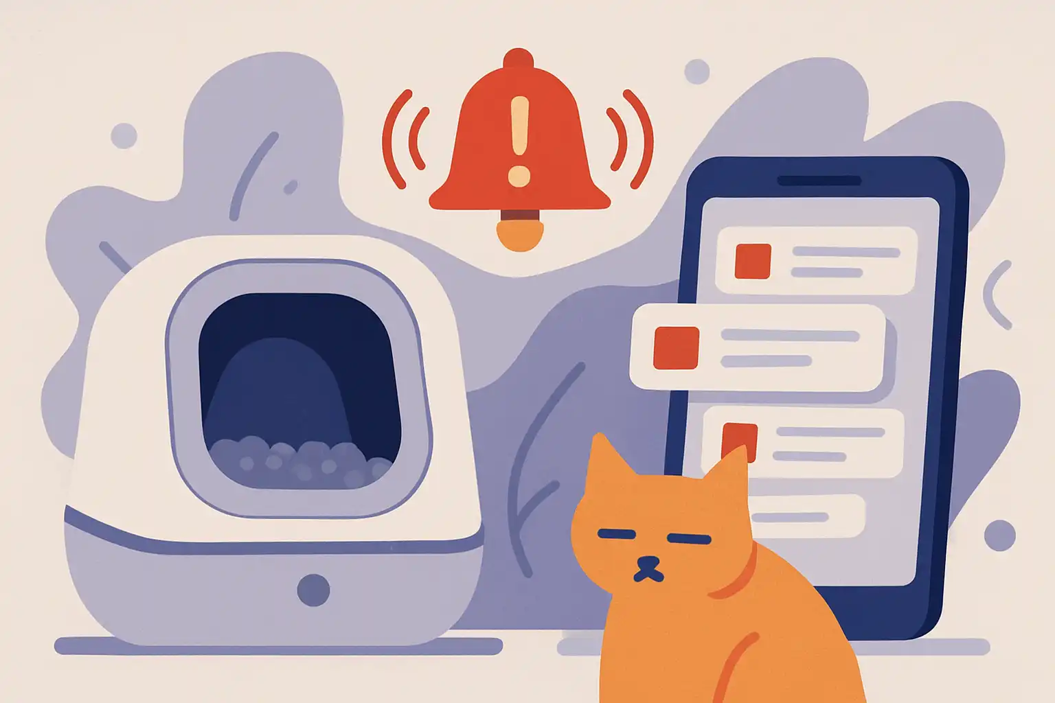 Wanneer waarschuwingen te veel zijn: zo voorkom je notificatiemoeheid van je slimme kattenbak