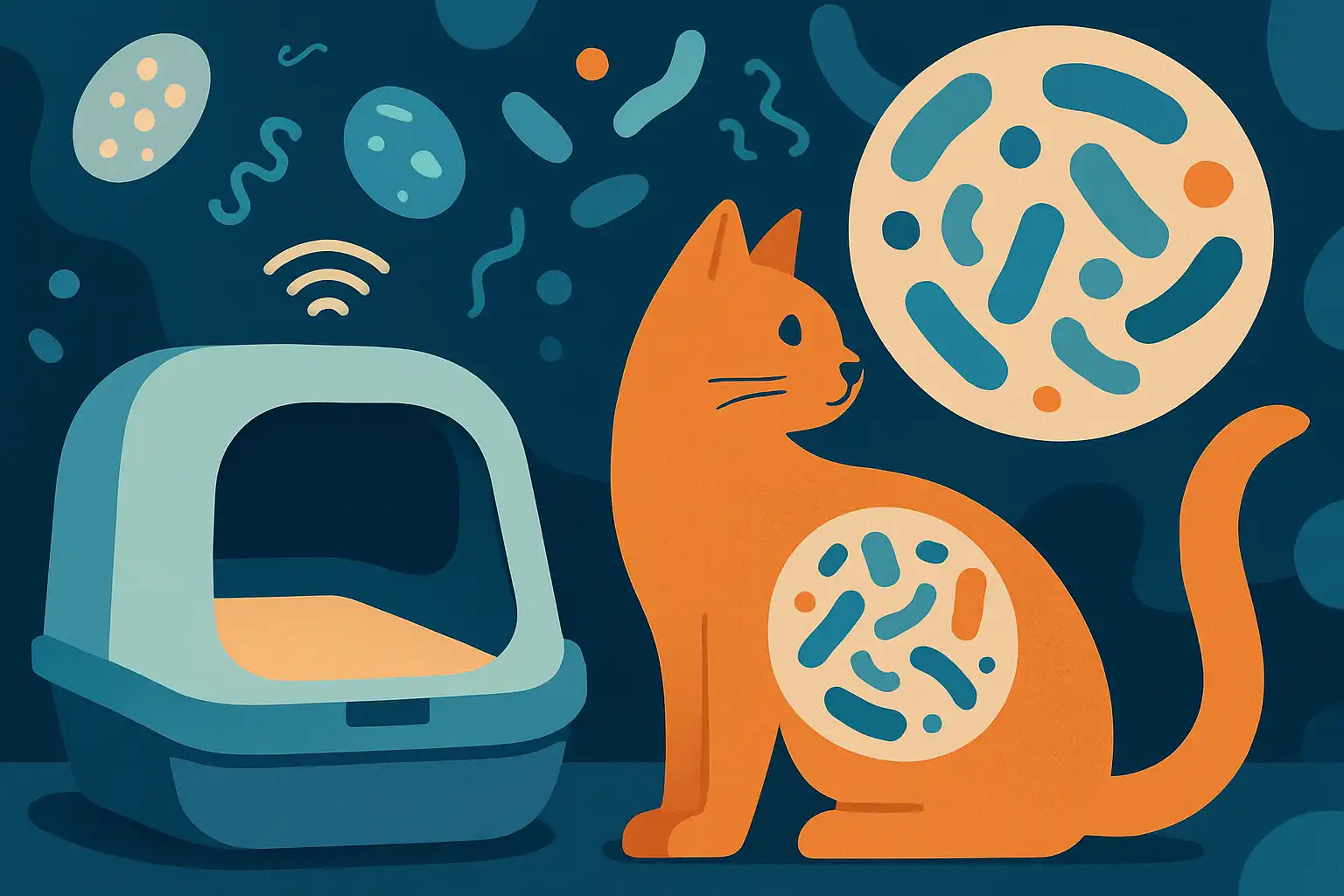 Wat je slimme kattenbak onthult over het darmmicrobioom van je kat (en waarom dat belangrijk is)