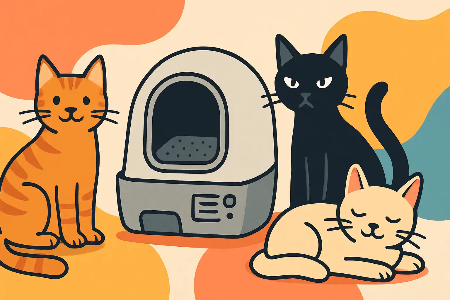 Welk type kat heb jij? kies de slimme kattenbak die past bij het karakter van je kat