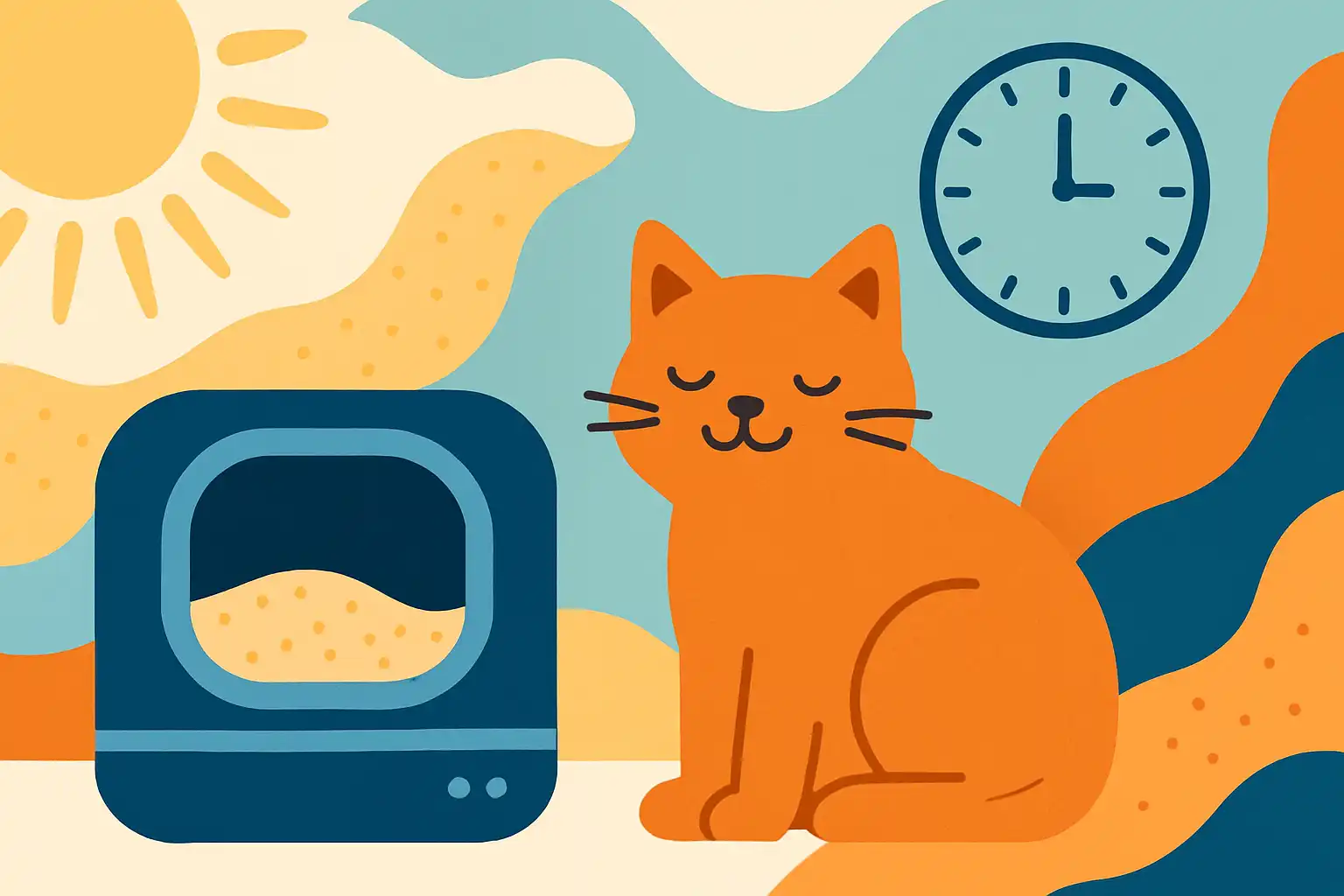 Zomertijd en je slimme kattenbak: zo voorkom je dat je kat in de war raakt