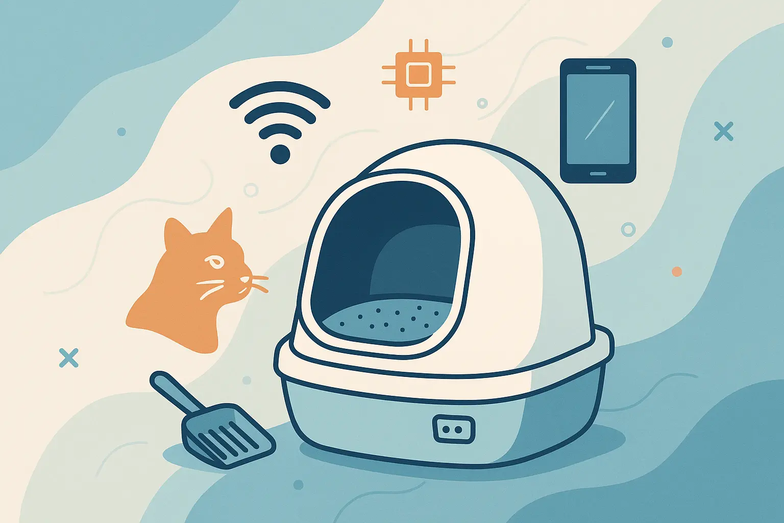 Hoe slimme kattenbakken werken: technologie en voordelen