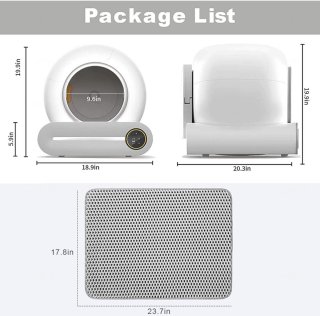 Wat vinden we goed aan de Zelfreinigende kattenbak met grote capaciteit en app-bediening - Slimme kattenbak voor meerdere katten