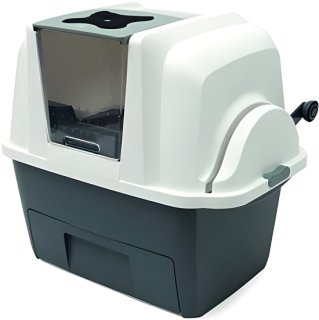 Kattenbak Slimme Zelfzevende met Ingebouwd Zeefsysteem - Inclusief 4 Vervangbare Afvalzakken - Geschikt voor Volwassen Katten - Hygienische Oplossing voor Kattenverzorging review