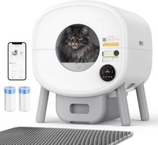Automatische Zelfreinigende Kattenbak 65L - Slimme App Bediening voor Meerdere Katten review
