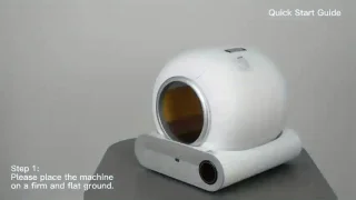 Automatische Kattenbak – Zelfreinigende Kattenbak – Slimme Kattenbak – Grote Kattenbak – Meerdere Katten Bak – Extra Groot Formaat – Negatieve Ionen Geurbehandeling – App-gestuurd Gebruiksmeter