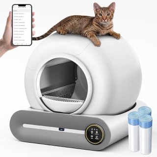Slimme Zelfreinigende Kattenbak 65L – Automatisch, Extra Groot & Met App-bediening review