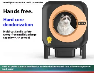 Slimme Kattenbak – Automatische Kattenbak – Zelfreinigende Kattenbak – Hygiënische Kattenbak – UV Gesteriliseerde Kattenbak – Infrarood & Zwaartekrachtinductie – 11 Liter Capaciteit