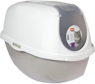 Slimme Kattenbak voor Gemakkelijk Onderhoud - 52 x 39 x 41 cm - Grijs review