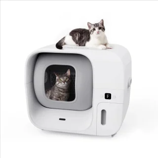 Automatische Kattenbak 60L Slimme Zelfreinigende App-Bediening