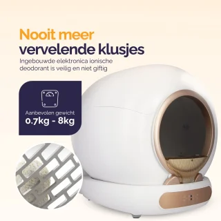 Automatische kattenbak 65L (2025)