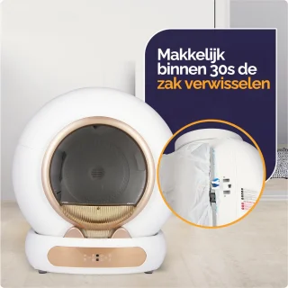 Automatische kattenbak 65L (2025)