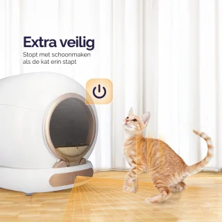 Automatische kattenbak 65L (2025)