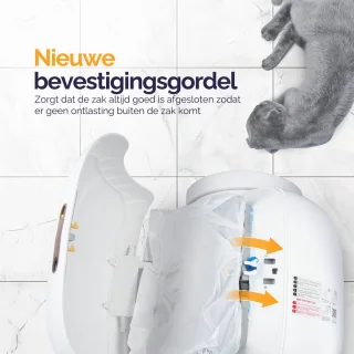 Automatische kattenbak 65L (2025)