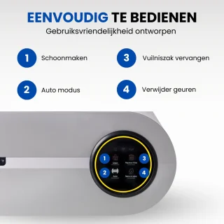Automatische Kattenbak 65L met App - Elektrisch en Veilig