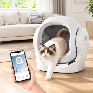 Automatische kattenbak