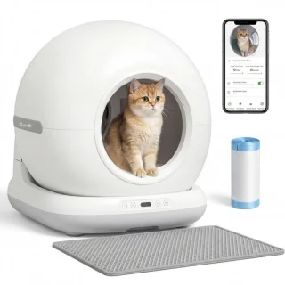 Automatische kattenbak