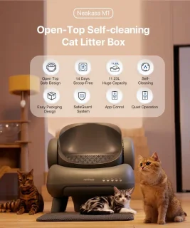 Automatische kattenbak Multi Kat Grijs