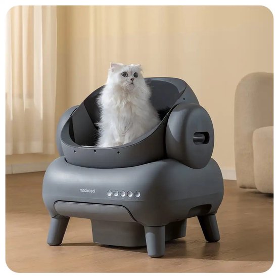Automatische kattenbak Multi Kat Grijs review
